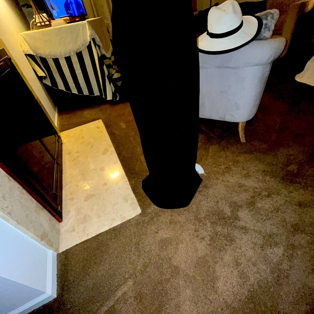 Boston Proper Black Maxi Skirt Medium